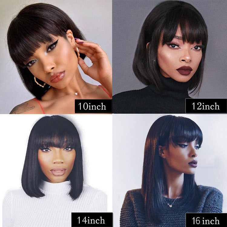 "UNice" Brand | Full | Human Hair | Wig