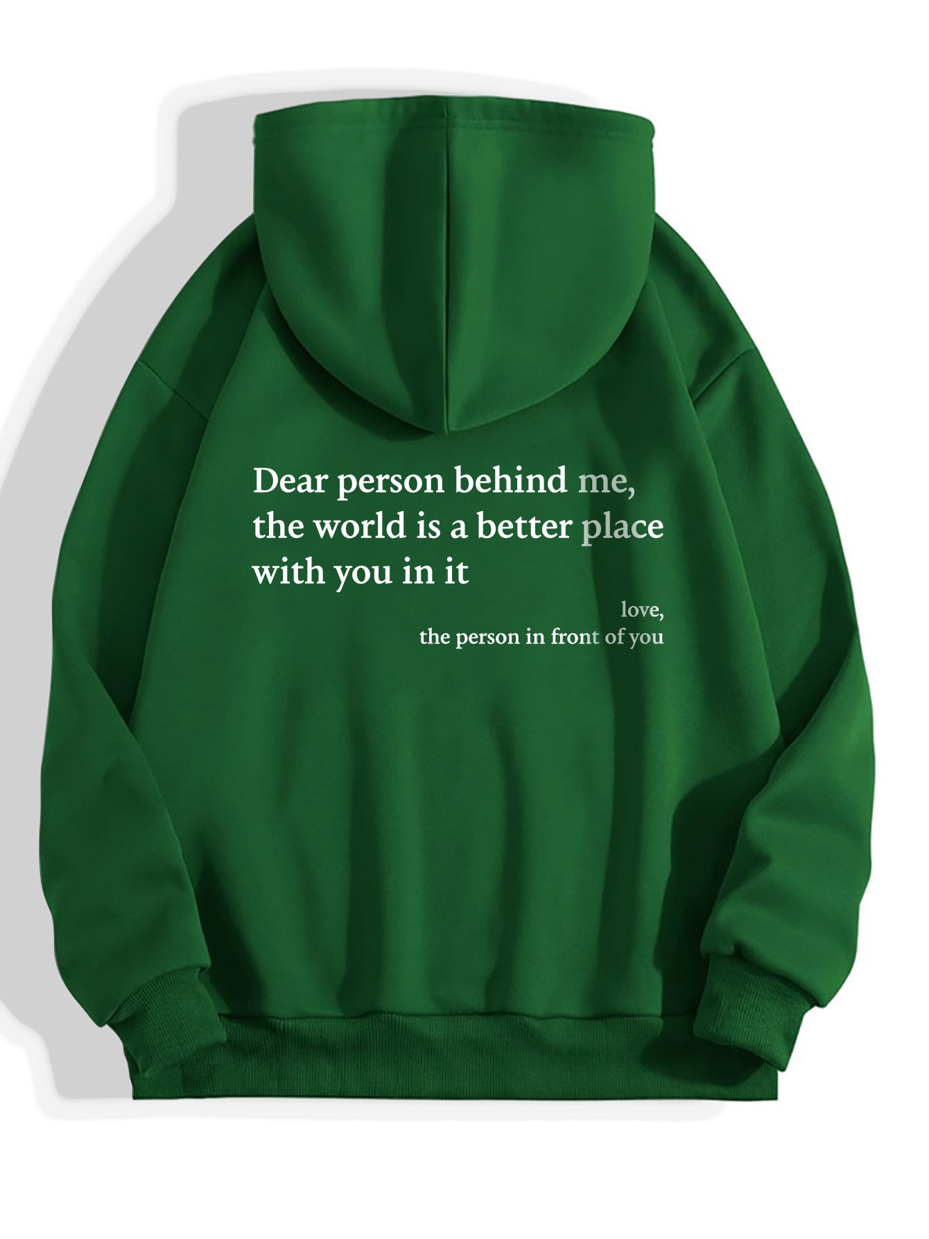 Dear Person Behind Me, | Trendsetter Hoodie | Kangaroo Pocket | Unisex