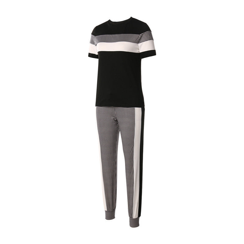 Women's Fashion Sets | Short Sleeve | High Waist Pant