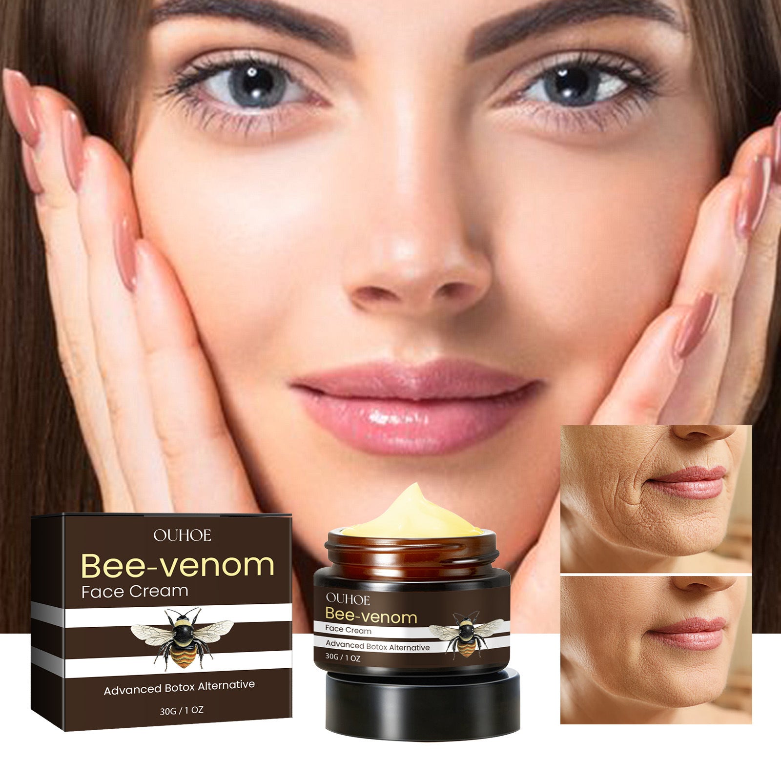 OUHOE Bee Venom | Hydrating | Nourishing | Face Cream