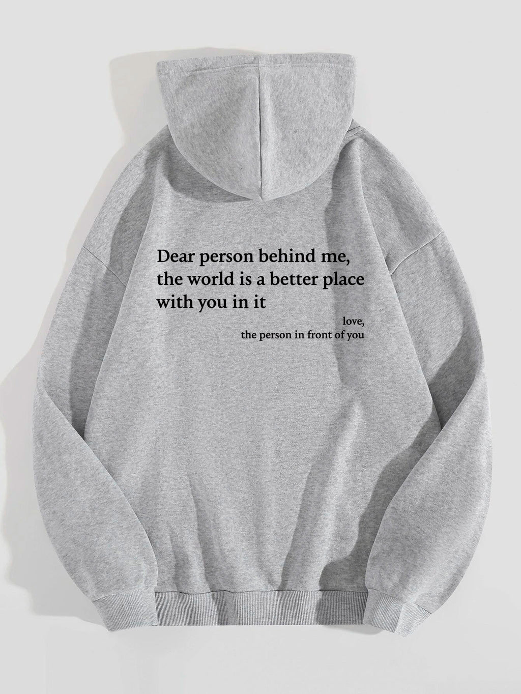 Dear Person Behind Me, | Trendsetter Hoodie | Kangaroo Pocket | Unisex
