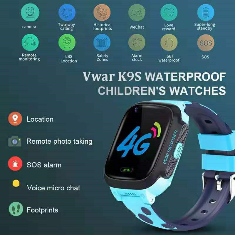 Kids Waterproof Smart Watch |  Video Touch