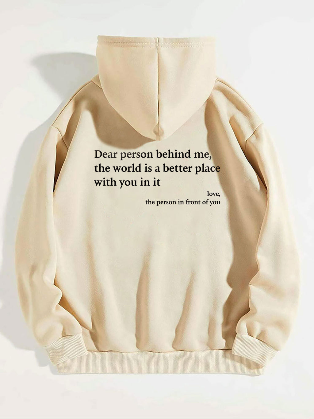 Dear Person Behind Me, | Trendsetter Hoodie | Kangaroo Pocket | Unisex
