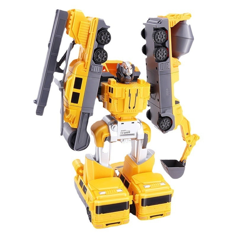 Children's Magnetic  Assembly Transformer Toy Car