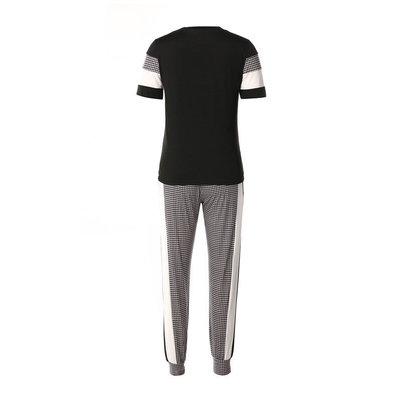 Women's Fashion Sets | Short Sleeve | High Waist Pant