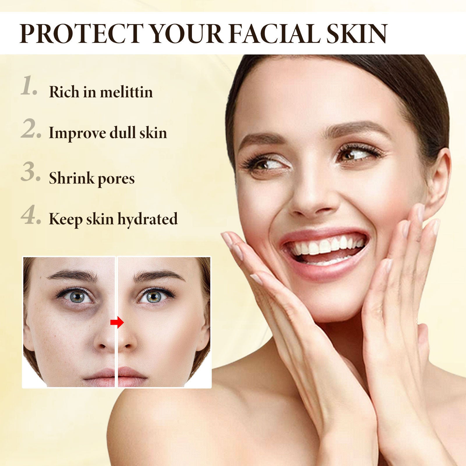 OUHOE Bee Venom | Hydrating | Nourishing | Face Cream